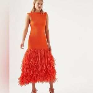 ISO AJE Raffia Dress in Orange looking for XS or s